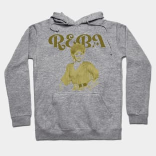 Reba McEntire - Yellow Vintage 80s Hoodie